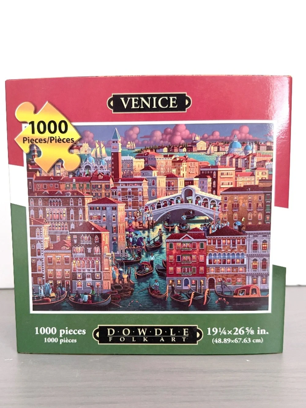 1000 piece Dowdle Venice puzzle